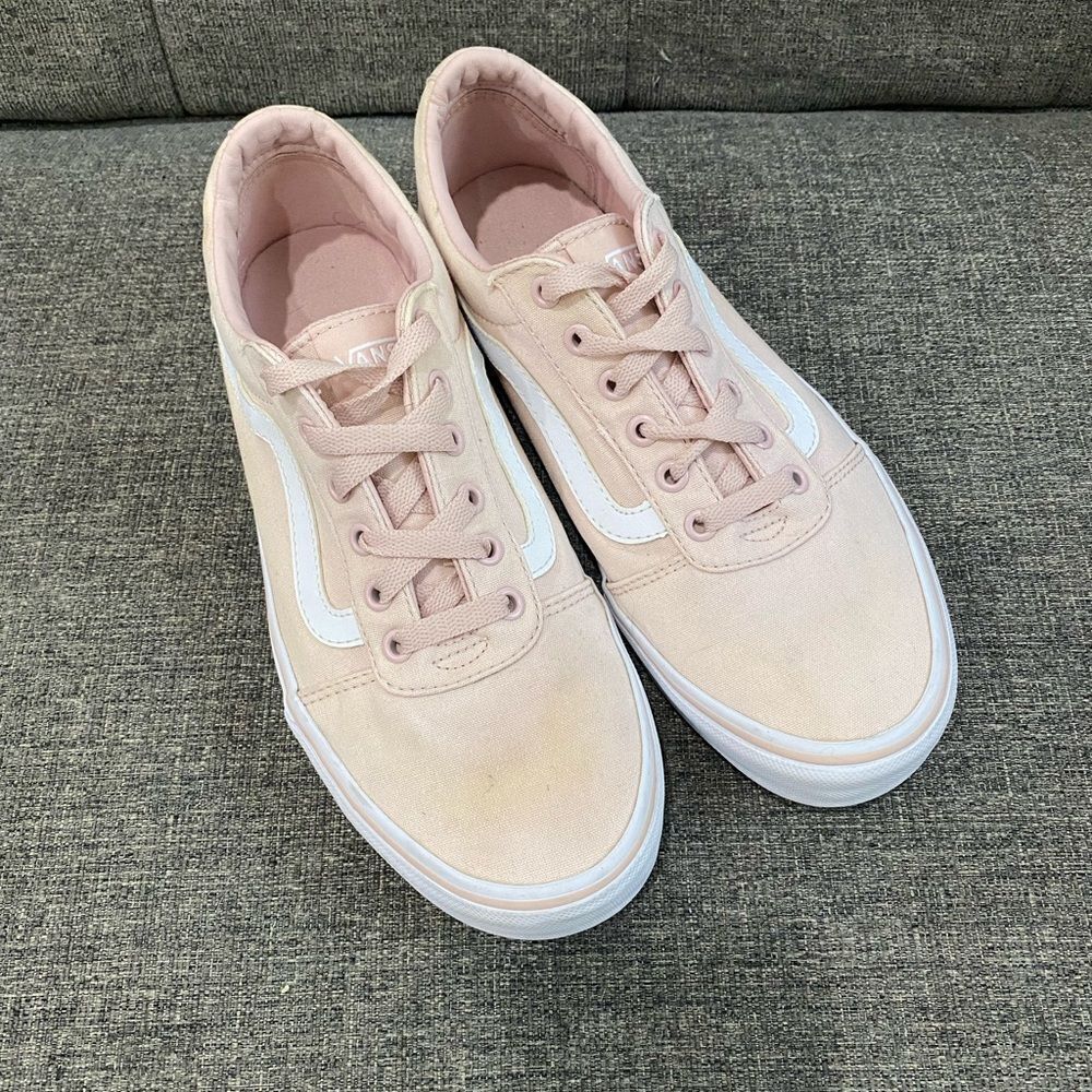 Vans Old School Pink Sneakers Women Size 11 - Picture 1 of 11
